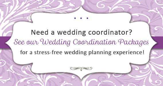 Wedding Coordinator Packages